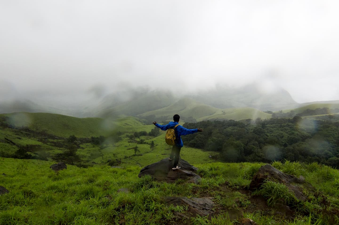 At the Kudremukh National Park