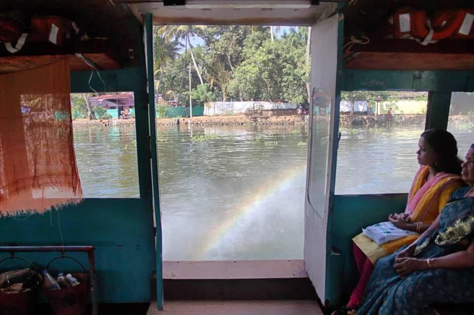 A ferry ride in Cochin